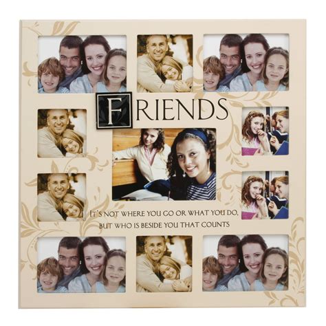 friendship photo frames collage